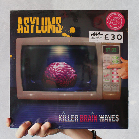 Asylums - 'Killer Brain Waves' (2016) Exclusive Pink Edge Glow Vinyl - Audio Architect Apparel