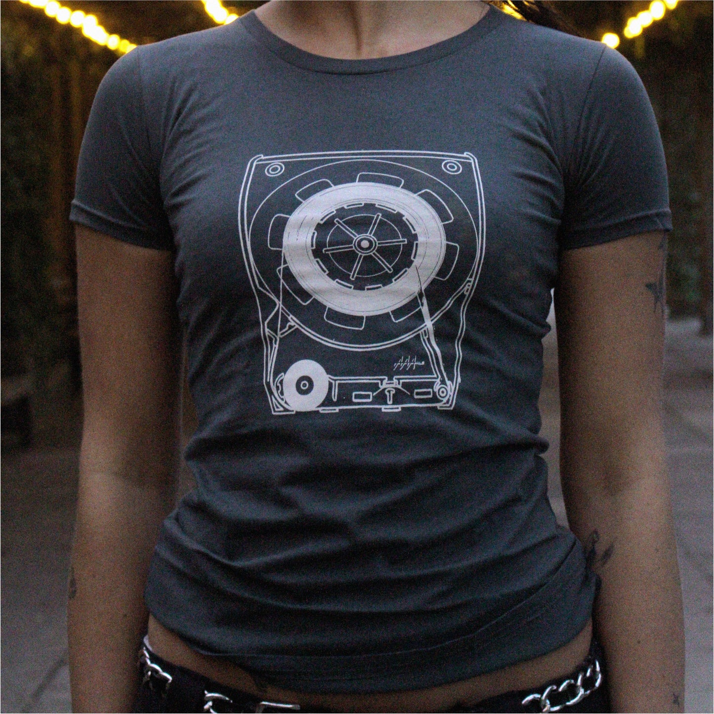 Got to be Reel - Fem Grey Tee