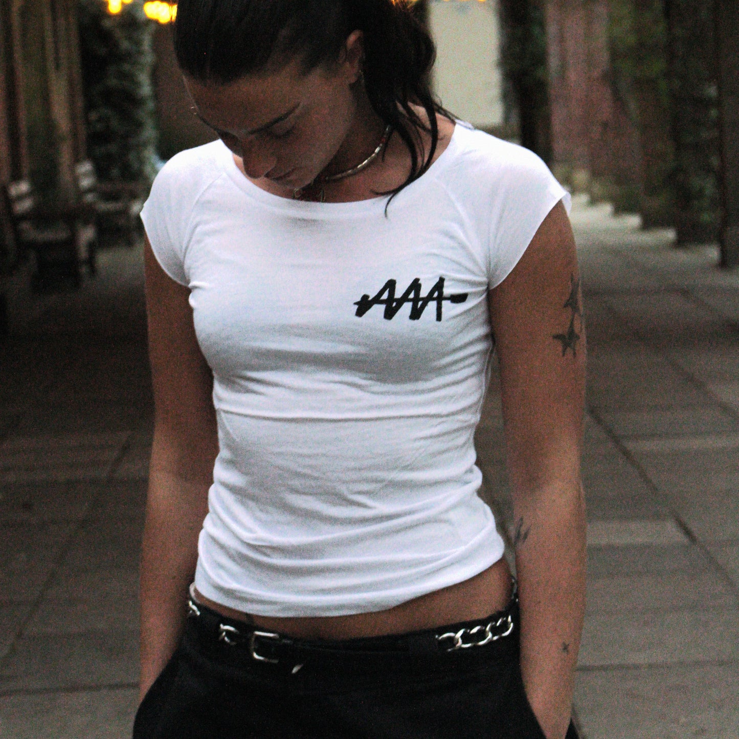 OWN AAA - Fem Branded White Tee