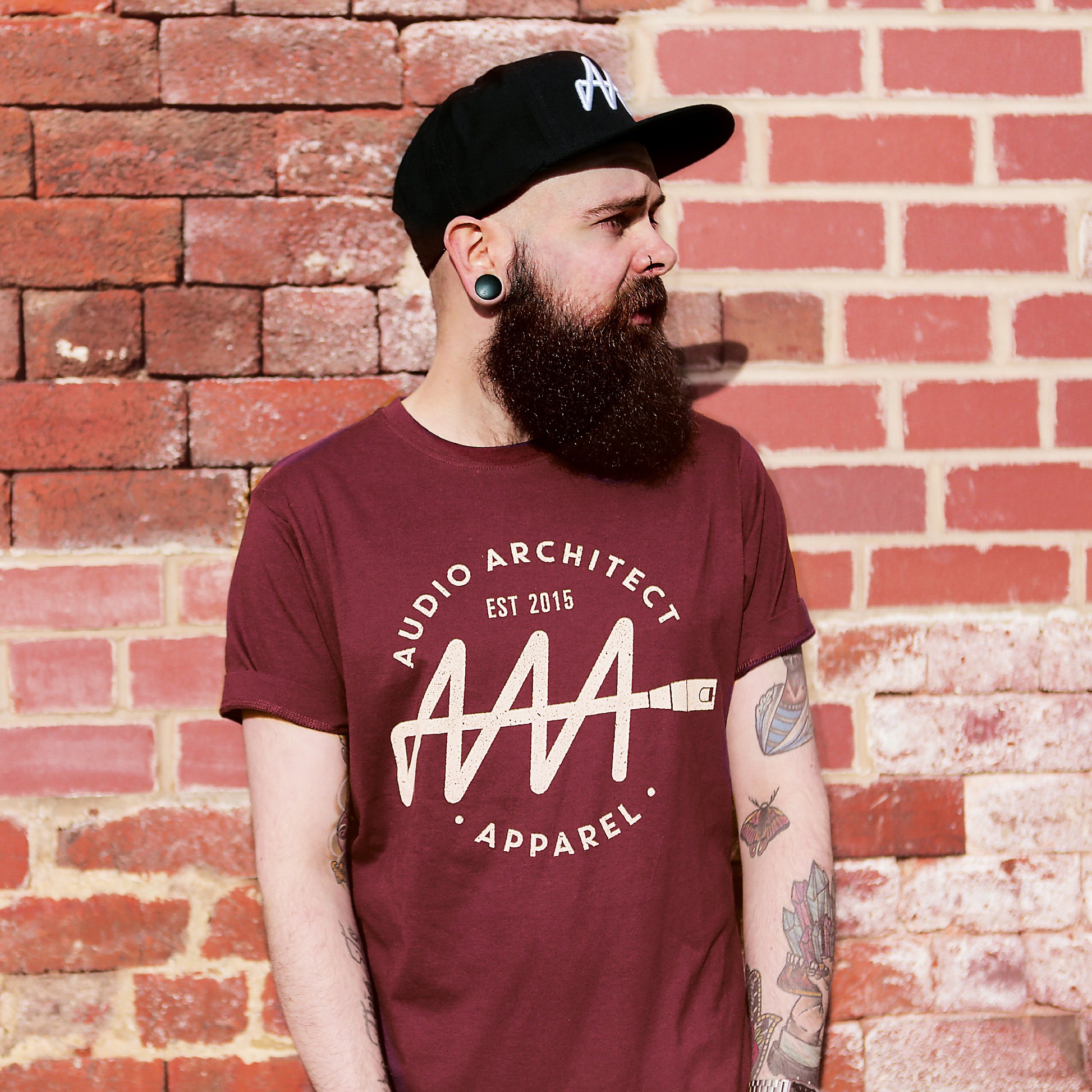 Men's Brandmark Classic Cut T-Shirt - Audio Architect Apparel